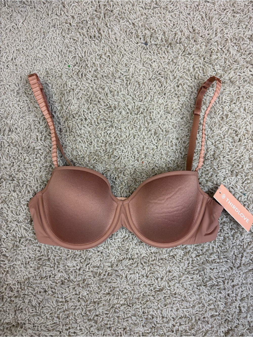 NWT ThirdLove nude 24/7 classic t-shirt bra 32C 1/2